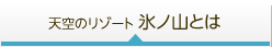 天空のリゾート氷ノ山とは